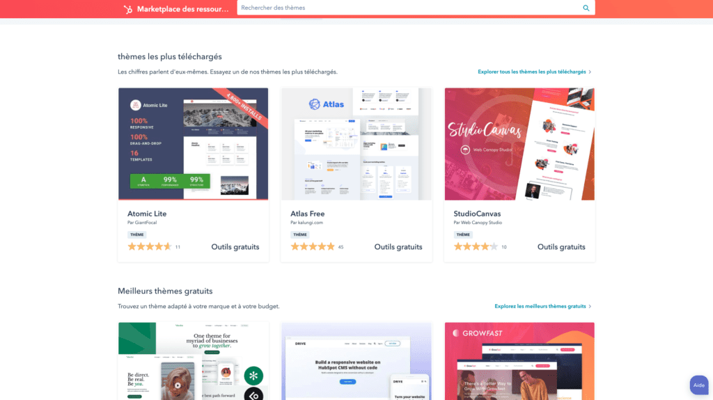 HubSpot CMS | Que vaut ce logiciel de création de site web