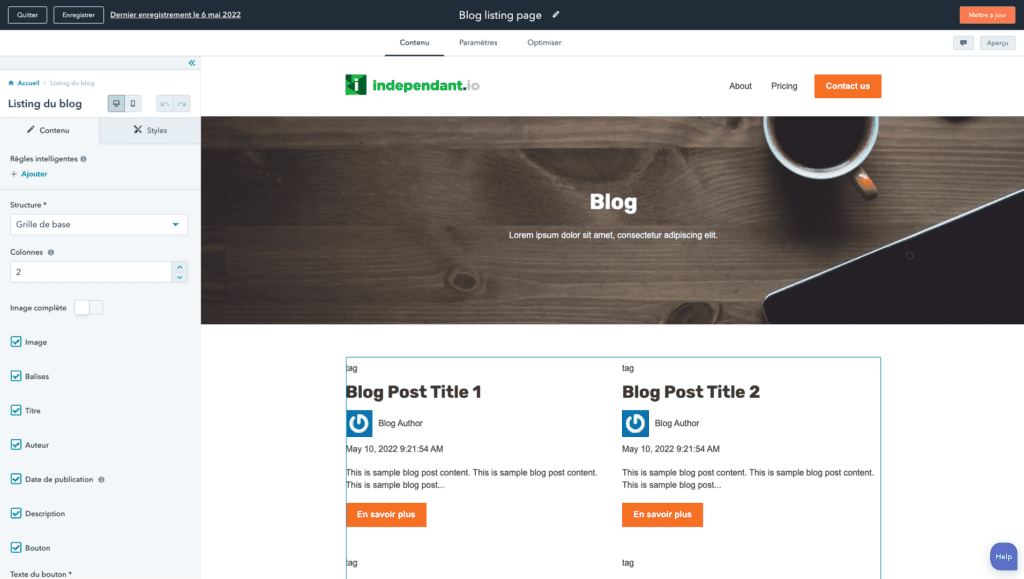 HubSpot CMS | Que vaut ce logiciel de création de site web
