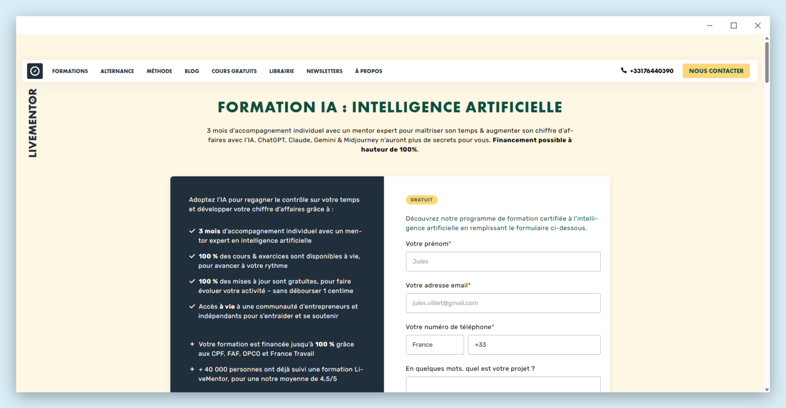 Top 8 des Formations IA | Comparatif 2026 pour Bien Choisir