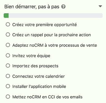 noCRM accueil