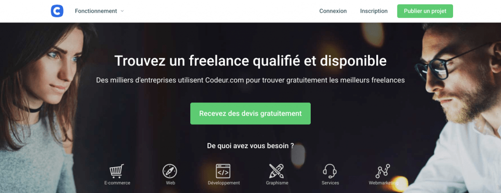 plateforme freelance codeur.com