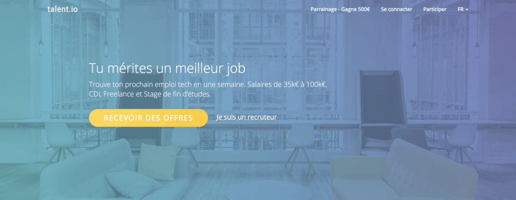 plateforme freelance tech talent.io