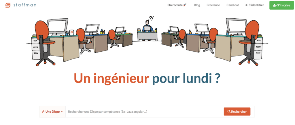 plateforme freelance staffman