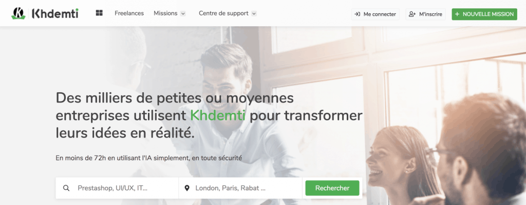 plateforme freelance khdemti