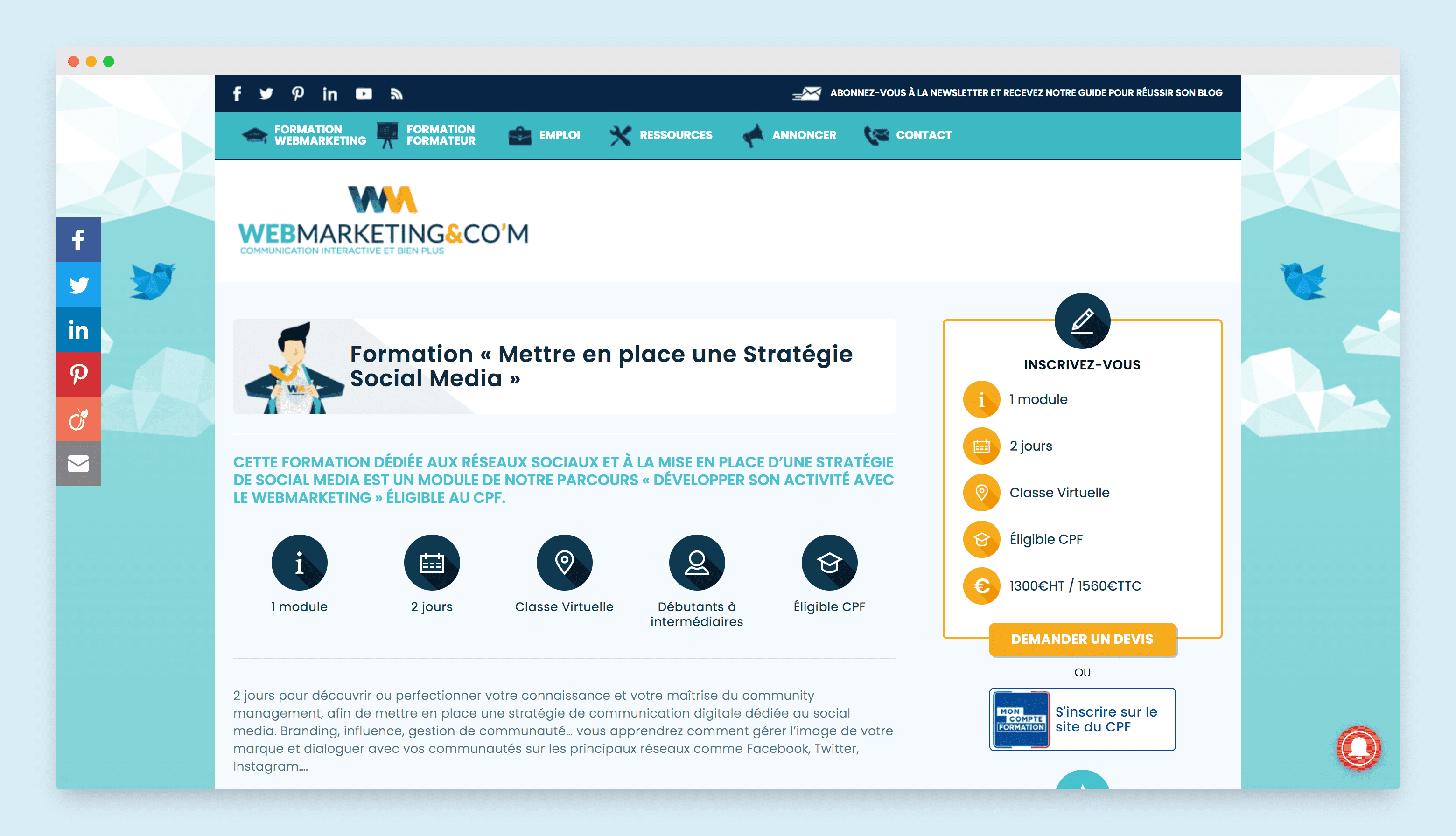 webmarketing-com réseaux sociaux